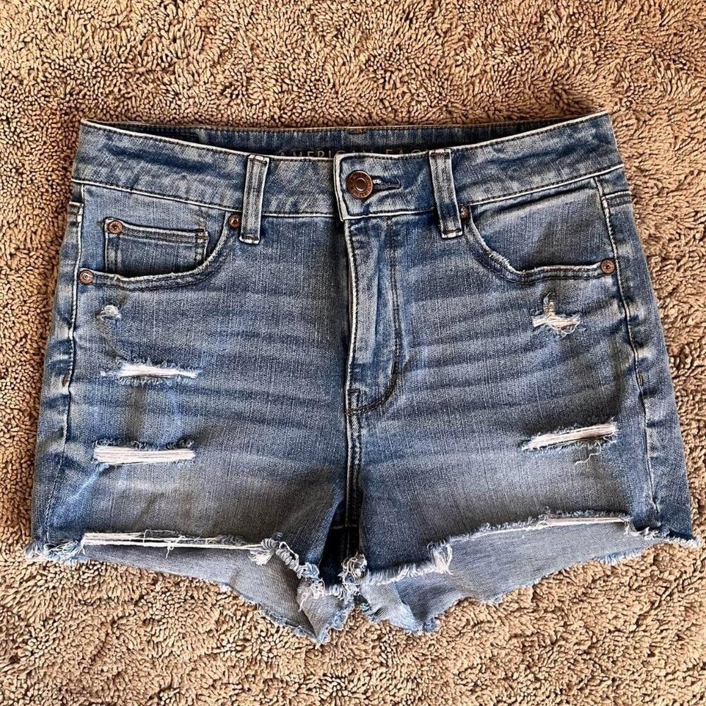 American Eagle Women's Blue Shorts
